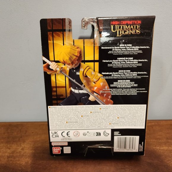 Demon Slayer Ultimate Legends Figure Bandai Tanjiro Inosuke Zenistu In Hand - Picture 8 of 8